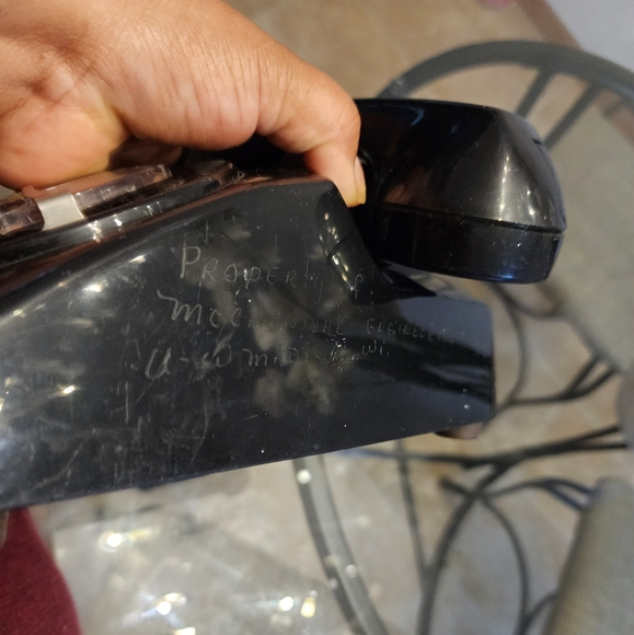 Vintage Stromberg Carlson Rotary Telephone Black Phone - Picture 5 of 11